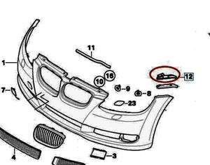 Kohle faser FRONT BUMPER Kühlergrill für BMW E92/E93 51117156555L - Product Image 6