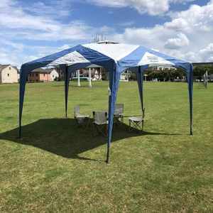 Outdoor Four Seasons Beach Sunshade <b>Canopy</b> Portable Waterproof Durable 190T Silver-Plated Polyester 480X480x240cm One Bedroom - Product Image 3