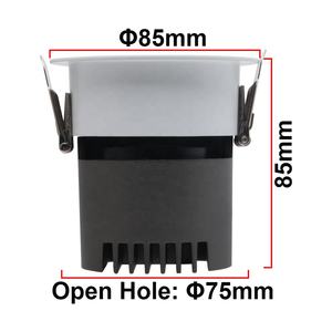 Garansi 5 tahun RA>92 24 derajat merek driver + chip LED COB Downlight 10w - Product Image 5