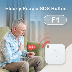 Kkm F1 năng lượng thấp ibeacon IP67 không thấm nước đèn hiệu 5.0 thông minh SOS nút đèn hiệu cho bệnh nhân theo dõi - Product Image 4