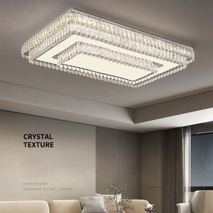 Lampadario decorativo moderno rotondo creativo luminoso tarassaco <span class=keywords><strong>di</strong></span> cristallo k9 lampadario per camera da letto sensore <span class=keywords><strong>di</strong></span> movimento plafoniera - Product Image 2