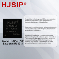 HJSIP HJ-N54L_SIP NRF54L15 pour module à très faible consommation d'énergie, technologie BLE6.0, prise en charge multi-protocoles, fréquence 2.4G