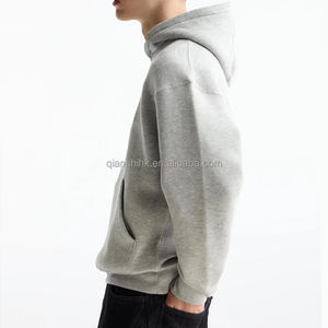 Surdimensionné Printemps Streetwear Sweat à capuche lourd Personnalisé recadrée Designer Hoodie Hommes Blanc Coton Baggy Hoodie Fabricants - Product Image 2