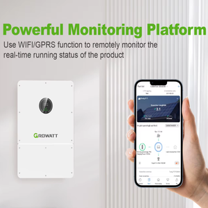 Onduleur solaire hybride <span class=keywords><strong>Growatt</strong></span> Wit 4-15K-Hu 10Kw 12Kw 15Kw triphasé à onde sinusoïdale pure pour l'Irak - Product Image 5