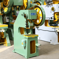 Presse à découper mécanique à gorge profonde 6,3T pour tôles d'acier, moteur 1,5 kW 110/220V, moule personnalisé, moteur multifonctionnel, haute précision
