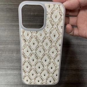 Funda de Teléfono con Tela Brillante <span class=keywords><strong>para</strong></span> iPhone 17 16 15 14 13 12 11, <span class=keywords><strong>para</strong></span> Samsung A57 A37 A27 A17 <span class=keywords><strong>A16</strong></span> A15 A07 A06, Diseño Moderno <span class=keywords><strong>para</strong></span> <span class=keywords><strong>Mujer</strong></span> - Product Image 4