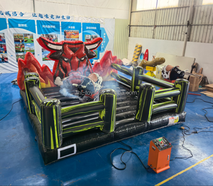 Máquina Inflable Mecánica Eléctrica de Toro Mecánico para Fiestas y Carreras de Toros - Product Image 5