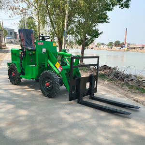 Mini Cargador Compacto de 500 kg, Cargador Frontal Eléctrico a Batería para Granja y Construcción - Product Image 4