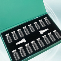 Boîte à peptides avec logo personnalisé, boîte cadeau en papier de luxe avec insert en mousse EVA, boîte d'emballage pour stylo d'injection de peptides
