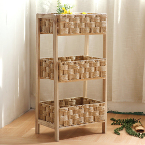 Panier étagère en rotin le plus vendu, designs OEM écologiques, personnalisation, emballage sur mesure, faible MOQ - Product Image 5