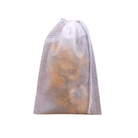 Sachets de thé jetables pour thé en vrac, sachets vides pour thé en vrac avec cordon de serrage, sachets filtrants à thé naturels