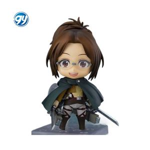 Attack on Titan <span class=keywords><strong>Hange</strong></span> <span class=keywords><strong>Zoe</strong></span> Q Versión Estilo Nendoroide Figura articulada 1123 Cara cambiable - Product Image 6