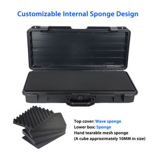 Caja <span class=keywords><strong>de</strong></span> <span class=keywords><strong>herramientas</strong></span> <span class=keywords><strong>de</strong></span> nuevo diseño, impermeable para Drone maleta <span class=keywords><strong>de</strong></span> protección <span class=keywords><strong>de</strong></span> seguridad, pistola, cámara, equipo fotográfico, estuche <span class=keywords><strong>de</strong></span> plástico duro - Product Image 3