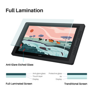 HUION Kamvas Pro <span class=keywords><strong>24</strong></span> Bút Chuyên Nghiệp Máy Tính Bảng Hoạt Hình Nghệ Thuật Điện Tử Chữ Viết Tay Kỹ Thuật Số Vẽ Màn Hình Cảm Ứng - Product Image 2