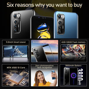 Nuovo <span class=keywords><strong>Telefono</strong></span> M10 Plus di Ultima Generazione, 1GB RAM + 8GB Memoria, Modello Economico di Primo Livello, Fotocamera 16MP - Product Image 3