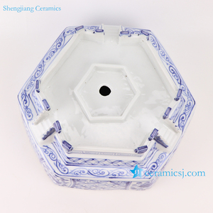 RZKR03-110cm porcelaine Pogoda céramique bleu et blanc tour Sculpture sculpture ornements <span class=keywords><strong>Art</strong></span> céramique créatif 110cm de haut - Product Image 5
