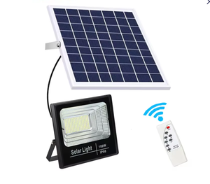 Hot bán siêu sáng cảm biến 6500K IP66 không thấm nước năng lượng mặt trời đèn Pha 60W 100W <span class=keywords><strong>200W</strong></span> 300W 400W 800W <span class=keywords><strong>LED</strong></span> năng lượng mặt trời lũ ánh sáng - Product Image 1