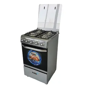 Xunda Four à 4 brûleurs personnalisé ou standard Cuisinière à gaz avec four et grill