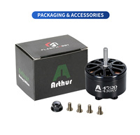 Moteur Brushless Flashhobby A4720 12N/14P 6S 8S 430KV Longue Portée 15 pouces pour Quadcopter FPV, Course, Modélisme RC, Robot et Mini-Industrie