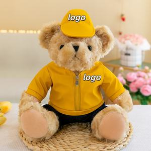 Oso de Peluche Kawaii con Logotipo Personalizado, Relleno de Algodón PP, Regalo Antiestrés para Cumpleaños, Ropa Personalizada - Product Image 2