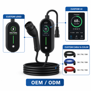 Caricatore EV Portatile da 7kW Direttamente dalla Fabbrica, Tipo <span class=keywords><strong>2</strong></span> Tipo 1 GBT, Corrente Regolabile, EVSE Sicuro e Veloce, Adattatori <span class=keywords><strong>Schuko</strong></span> NEMA, OEM ODM - Product Image 4