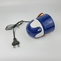 Mini hachoir électrique Pingouin Mignon 8 lames Bol en verre Hachoir à ail Hachoir à viande Robot culinaire pour bébé Mixeur de cuisine