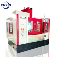 Fresadora CNC Pequeña VMC1160 con Cono de Husillo BT40, Fresadora CNC Vertical para Procesamiento de Metales