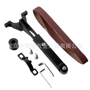 Angle Grinder Belt Sander Kit 100mm Polishing Rust Removal Tool Set For Metal Wood Grinding - Product Image 5