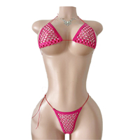 Tenue de soirée pour les boîtes de nuit américaines, vêtement de danse exotique
