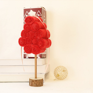 Décoration <span class=keywords><strong>de</strong></span> Noël en <span class=keywords><strong>bois</strong></span> <span class=keywords><strong>de</strong></span> cerf en feutre <span class=keywords><strong>de</strong></span> <span class=keywords><strong>laine</strong></span> blanche, cadeau pour enfants, ornement <span class=keywords><strong>de</strong></span> bureau - Product Image 2
