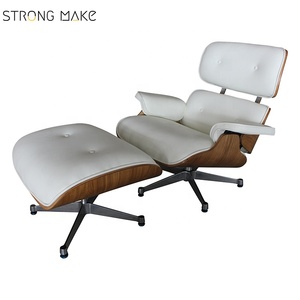 Armazón de madera Palisandro Totalmente tapizado en Polipiel JAMES LOUNGE CHAIR SPECIAL EDITION POLIPIEL - Product Image 1