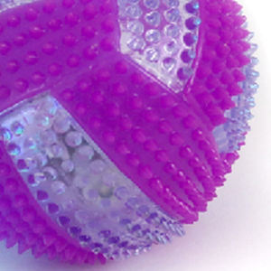 Jouet interactif pour animaux de compagnie en TPR transparent de 7,5 cm, pour jouer à l'intérieur ou à l'extérieur - Product Image 5