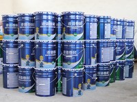 Revêtement imperméabilisant bitumineux modifié aux polymères, en caoutchouc liquide pulvérisé, pour toiture, salle de bain et murs