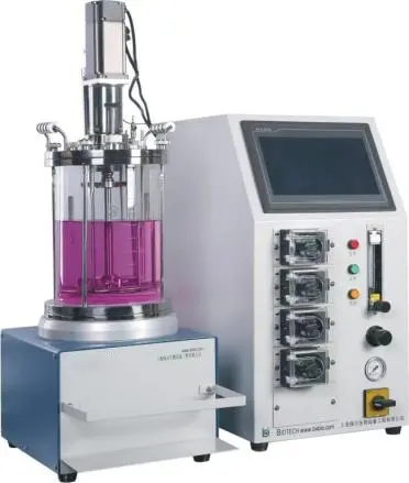 Bio reaktor Fermentation Tischplatte Heizung Kühl fermenter Bakterielle Zell kultivierung Fermentation