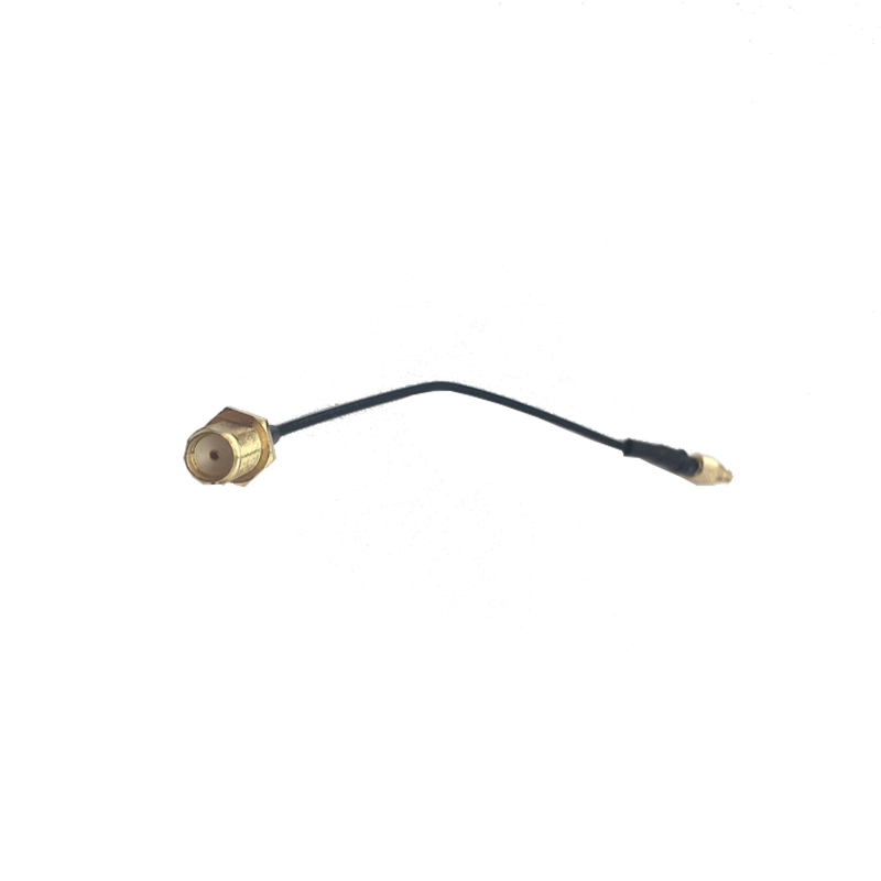 SMAs Connector Inner Hole MMCXs Straight Male Adapter to 2 Holes Flang RF Transfer Cable 1.37 Antenna