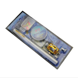 Pocket Telescopic Mini <strong>Fishing</strong> Pole <strong>Pen</strong> Shape Folded <strong>Fishing</strong> <strong>Rod</strong> Hard Portable Durable Winter Ice <strong>Fishing</strong> <strong>Rod</strong> - Product Image 1