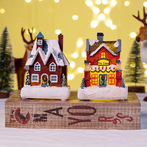 Artisanat en résine de Noël, lumière LED personnalisée, ornements de bureau imperméables, petite <span class=keywords><strong>lampe</strong></span> de <span class=keywords><strong>maison</strong></span> créative <span class=keywords><strong>à</strong></span> LED - Product Image 3