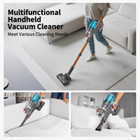 Aspirateur à main sans fil pour la maison, portable, 35000 puissants soufflets, idéal pour le nettoyage de toute la maison sur divers types de sols