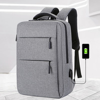 Bolsa de ordenador Oxford de moda, impermeable, inteligente, con USB, antirrobo, con forro de poliéster para niños y niñas