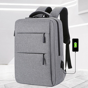 Fashion Oxford <b>Computer</b> <b>Bag</b> Waterproof Smart USB Anti-theft Laptop <b>Bag</b> with Polyester Lining for Boys and Girls - Product Image 2