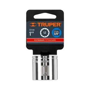 บ็อกซ์ 6 1" ซ็อกเก็ต 12 จุด ขนาด 3/8" ยี่ห้อ TRUPER - Product Image 3