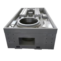 Base de machine de moulage en granit époxy thermiquement stable, directement de l'usine, pour machine de mesure par vision