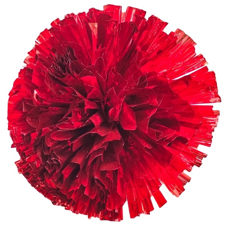 Две головы ручной помпоном шары для аплодисментов в Pom Poms 2022 горячая Распродажа Чирлидинг спортивные JXLLQ-001 хорошее качество 10 шт./мешок из полиуретана с открытыми порами Jianxiu для домашних животных