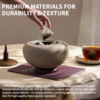 Pot de rangement en céramique pour grains de café, boîte hermétique en terre cuite, récipient de qualité alimentaire pour thé, noix, collations, organisation de la cuisine