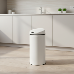 <span class=keywords><strong>Cubo</strong></span> de <span class=keywords><strong>Basura</strong></span> Inteligente de Acero Galvanizado de 60 <span class=keywords><strong>Litros</strong></span> (<span class=keywords><strong>16</strong></span> Galones) con Sensor, para Interiores, con Tapa para Bolsas de <span class=keywords><strong>Basura</strong></span>, para Cocina y Oficina - Product Image 2