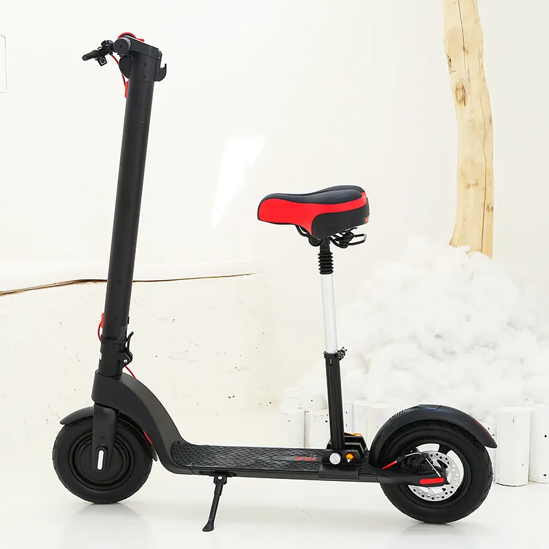 45km aralığı iki tekerlek HX katlanabilir en iyi scooter akıllı klasik elektrikli adım scooter koltuk ile isteğe bağlı yetişkinler için özelleştirilmiş