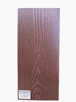 Bon prix 3d gaufrage terrasse plancher extérieur jardin co-extrusion creux WPC terrasse