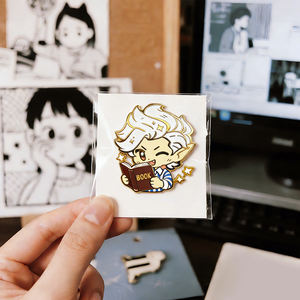 Pins de revers personnalisés en émail dur, badges en alliage de zinc gravés sur mesure pour cadeaux d'affaires, promotion d'entreprise, usine OEM - Product Image 6