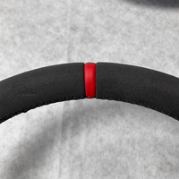 Volant de voiture tout noir pour Porsche Panamera Cayenne 718 Cayman Taycan 911 991 991.2 992 Personnalisation