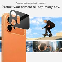 Untuk Honor 600 Pro / 600 9H HD Clear Black Kamera Lensa Kaca Tempered Film untuk Honor 600 Pro / 600